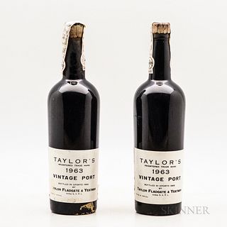 Taylor Vintage Port 1963, 2 bottles