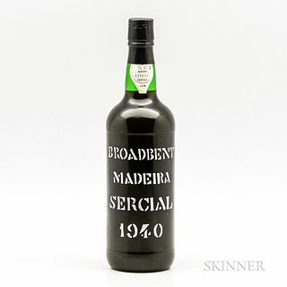 Broadbent Madeira Sercial 1940, 1 bottle