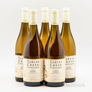 Tablas Creek Esprit de Beaucastel Blanc 2010, 5 bottles