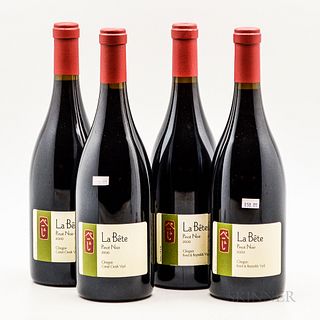 La Bete Pinot Noir 2000, 4 bottles