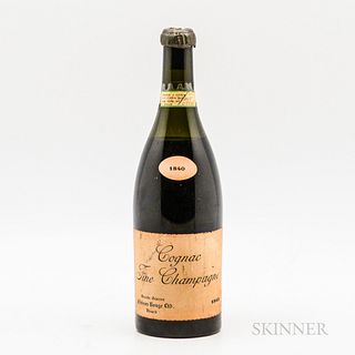 Fine Champagne Cognac Grande Reserve 1840, 1 750ml bottle Spirits cannot be shipped. Please see http://bit.ly/sk-spirits for more info.