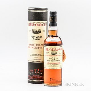 Glenmorangie 12 Years Old Port Wood Finish 1990s, 1 750ml bottle (oc) Spirits cannot be shipped. Please see http://bit.ly/sk-spirits...