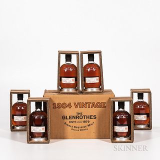 Glenrothes 1984, 6 750ml bottles (oc) Spirits cannot be shipped. Please see http://bit.ly/sk-spirits for more info.