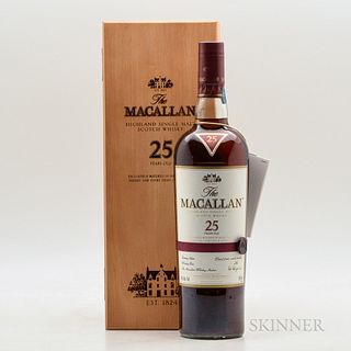 Macallan 25 Years Old, 1 750ml bottle (owc)Spirits cannot be shipped. Please see http://bit.ly/sk-spirits for more info.