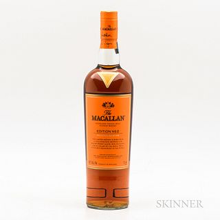 Macallan Edition #2, 1 750ml bottle (oc) Spirits cannot be shipped. Please see http://bit.ly/sk-spirits for more info.