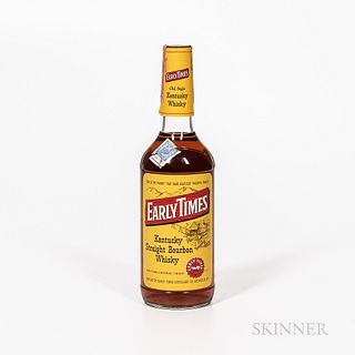 Early Times, 1 4/5 quart bottle Spirits cannot be shipped. Please see http://bit.ly/sk-spirits for more info.