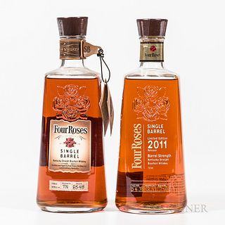 Four Roses Single Barrel, 2 750ml bottles Spirits cannot be shipped. Please see http://bit.ly/sk-spirits for more info.