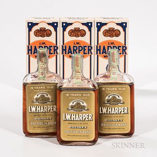 IW Harper 16 Years Old 1917, 3 pint bottles (oc) Spirits cannot be shipped. Please see http://bit.ly/sk-spirits for more info.