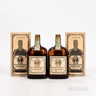 Old Overholt 11 Years Old 1921, 2 pint bottles (oc) Spirits cannot be shipped. Please see http://bit.ly/sk-spirits for more info.