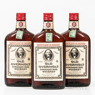 Old Overholt 11 Years Old 1951, 3 pint bottles Spirits cannot be shipped. Please see http://bit.ly/sk-spirits for more info.