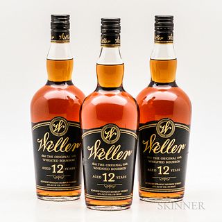 Weller 12 Years Old, 3 750ml bottles Spirits cannot be shipped. Please see http://bit.ly/sk-spirits for more info.
