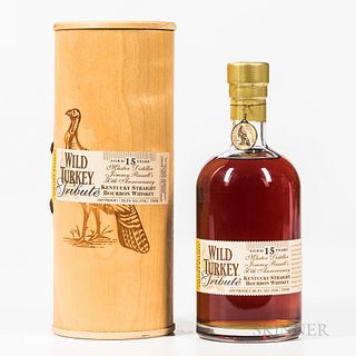 Wild Turkey Tribute 15 Years Old, 1 750ml bottle (ot) Spirits cannot be shipped. Please see http://bit.ly/sk-spirits for more info.