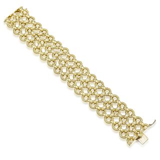 Diamond Link Bracelet, Italian