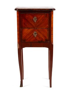 A Louis XV/XVI Transitional Style Side Table