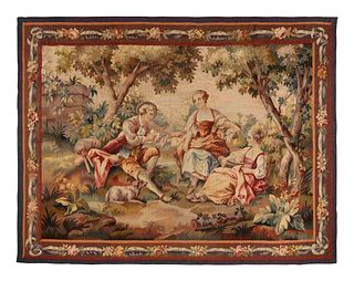 A French Wool Tapestry  