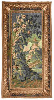 A Continental Wool Tapestry Panel