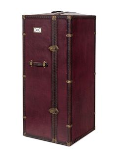 A French Rosewood Steamer Trunk Bar