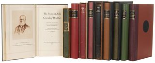 Poemas de Emily Dickinson, Heinrich Heine, John Keats, Long Fellow, John Donne, Robert Burns... Firmados por los ilustradores. Pzas: 10