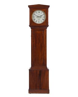 A Scottish Mahogany Tall Case Clock