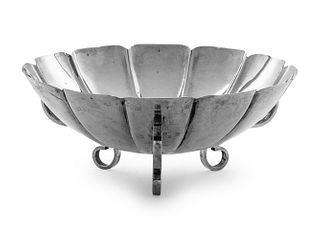 An American Silver Candy Bowl