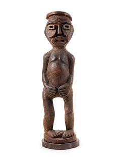 A Cameroon Style Carved Wood Figure
