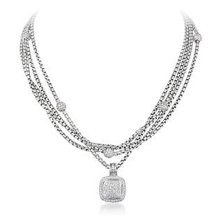 David Yurman Diamond Necklace