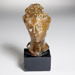 Marino Marini (attrib.), bronze bust, 1948