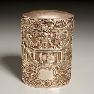Simon Rosenau, Hanau silver lidded container