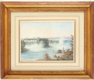 American School, Niagara Falls painting