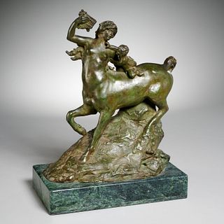 Enea Biafora, bronze sculpture, c. 1917