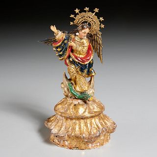 Spanish Colonial figure of the Virgin of Quito