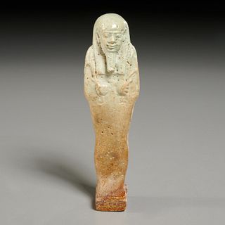 Ancient Egyptian faience Ushabti