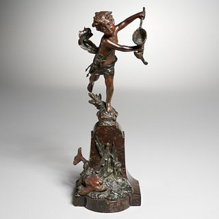 Paul Ludwig Kowalczewski, bronze sculpture, 1900