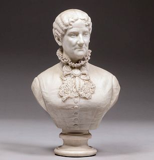 Orazio Andreoni Italian Sculpture Marble Male Bust 1883