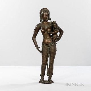 Copper Alloy Statue of Parvati