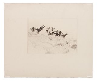Carl Clemens Moritz Rungius
(German/American, 1869-1959)
Antelope