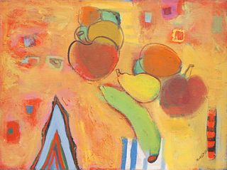 Beatrice Mandelman
(American, 1912-1998)
Banana, Pear, Apple