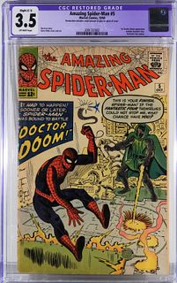 Marvel Comics Amazing Spider-Man #5 CGC 3.5