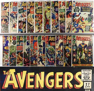 101PC Marvel Comics Avengers #5-#249 Group