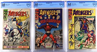 3PC Marvel Comics Avengers #43 #47 #48 CBCS Group
