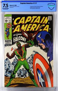 Marvel Comics Captain America #117 CBCS 7.5