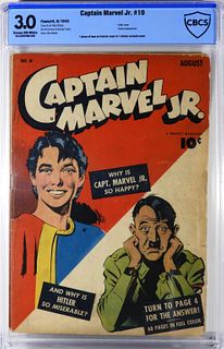 Fawcett Captain Marvel Jr. #10 CBCS 3.0