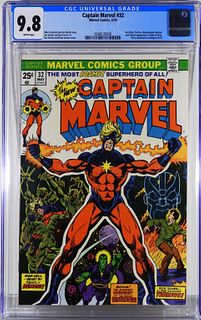 Marvel Comics Captain Marvel #32 CGC 9.8