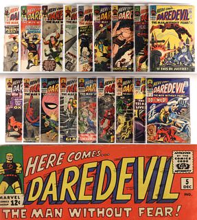 84PC Marvel Comics Daredevil #4-#143 Group