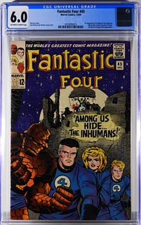 Marvel Comics Fantastic Four #45 CGC 6.0