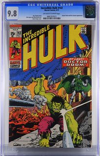 Marvel Comics Incredible Hulk #143 CGC 9.8