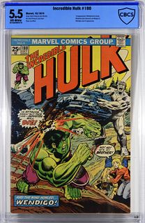 Marvel Comics Incredible Hulk #180 CBCS 5.5