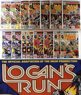 15PC Marvel Comics Logan's Run #1-#7 Run Group
