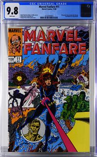 Marvel Comics Marvel Fanfare #11 CGC 9.8