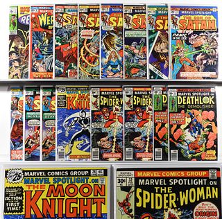 16PC Marvel Comics Marvel Spotlight #1-#33 Group
